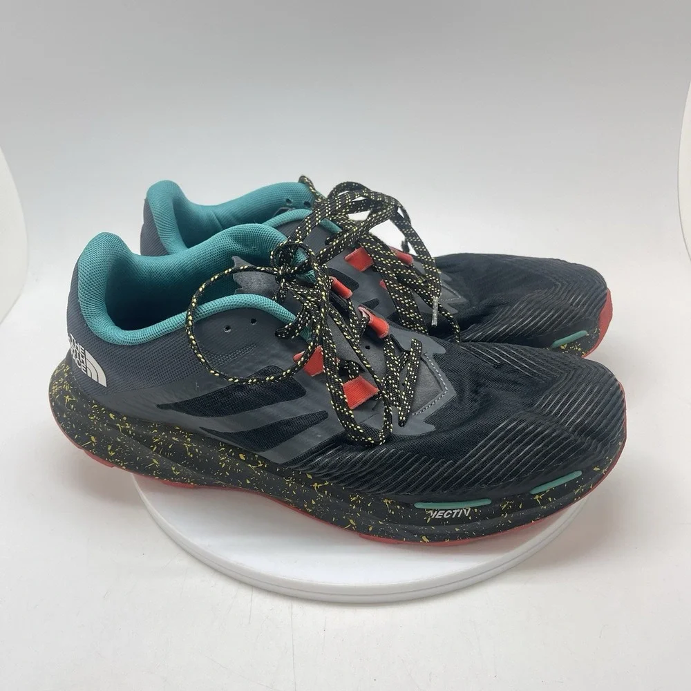 The North Face Sneakers Mens 11 Vectiv Eminus NF0A4OAW Black Blue Running Shoes